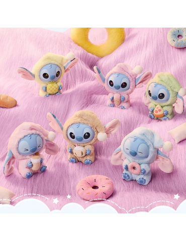 Disney x Miniso Stitch "Eat Something Before Sleep" Blind Box - 1 Peluche Al Azar