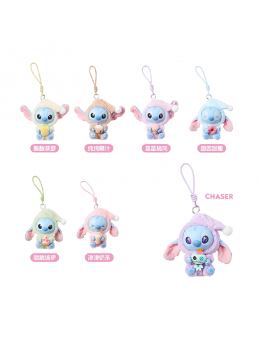 Disney x Miniso Stitch "Eat Something Before Sleep" Blind Box - 1 Peluche Al Azar