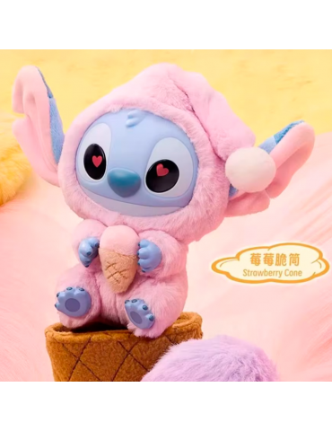 Disney x Miniso Stitch "Eat Something Before Sleep" Blind Box - 1 Peluche Al Azar