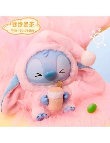 Disney x Miniso Stitch "Eat Something Before Sleep" Blind Box - 1 Peluche Al Azar