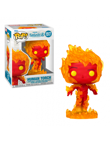 Funko Pop Human Torch - Fantastic Four: First Steps - 1517