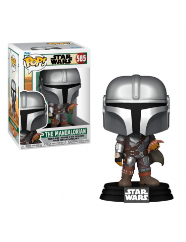 Funko Pop Mandalorian with Pouch - The Book of Boba Fett - 585