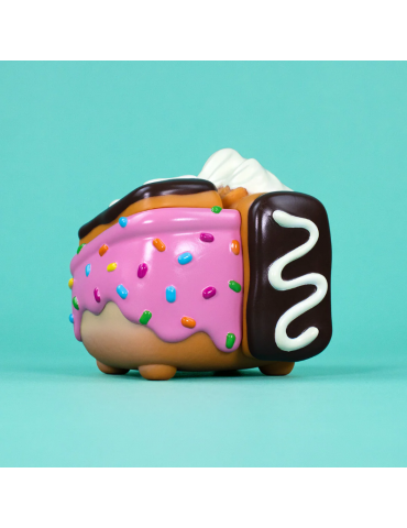 100% Soft Donut Pink Dumpster Fire Vinyl Figure