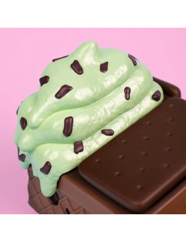 100% Soft Mint Chip Dumpster Ice Cream Vinyl Figure
