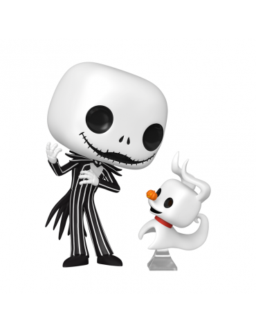 Funko Pop Jack Skellington with Zero - The Nightmare Before Christmas - 1808