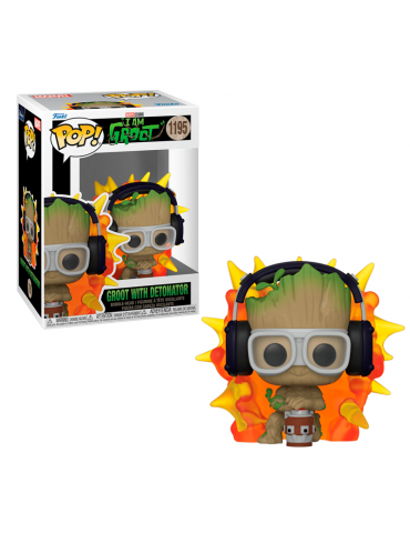 Funko Pop Groot with Detonator - I am Groot - 1195