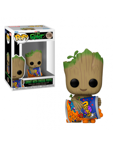 Funko Pop Groot with Cheese Puffs - I am Groot - 1196