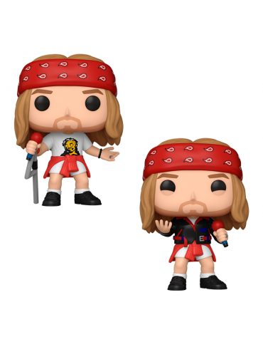 Funko Pop Set Axl Rose + Axl Rose Chase - Guns N' Roses - 397