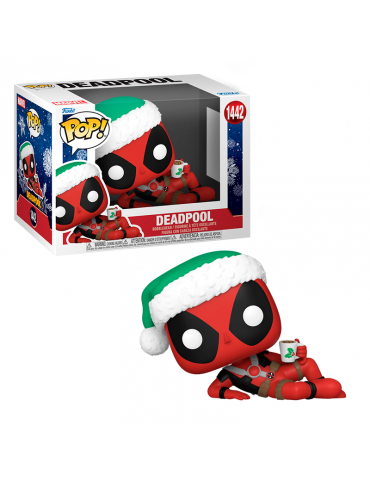 Funko Pop Deadpool with Hot Cocoa - Marvel Holiday 2024 - 1442